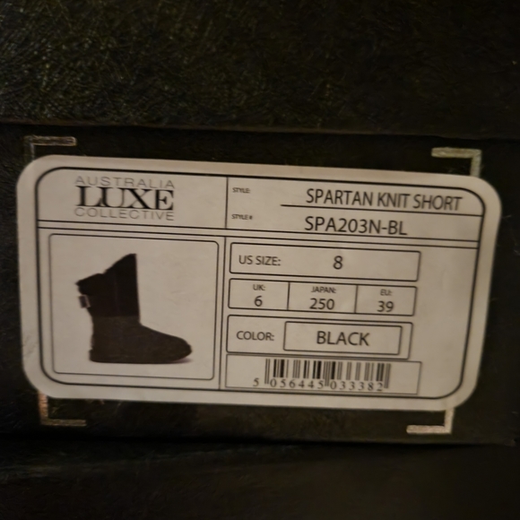 Australia Luxe Collective Spartan Short Suede Boot Size 8 - Picture 6 of 7